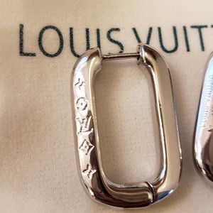 LV  ♡ Louis Vuitton SS Hoop Earrings